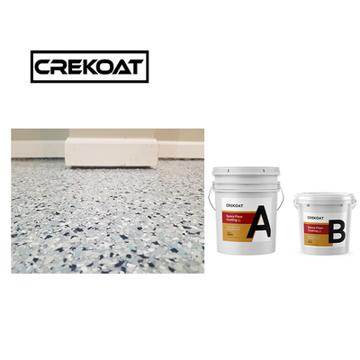 Verniciatura liquida di pavimenti di garage a base di poliaspartico, spray, vernice per pavimenti in cemento epossidico 1 mm