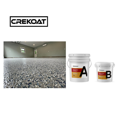 Stabilità UV Poliurea Polyaspartico Rivestimento del pavimento Resistenza chimica superiore