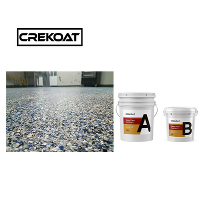 Verniciatura per pavimenti epoxi decorativa poliaspartica senza cuciture