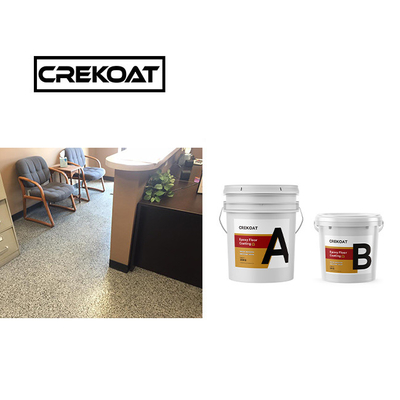 Resina di rivestimento per pavimenti in fiocco epossidica lucida multicolore naturalmente defoamante