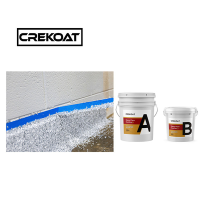 Flake Spray Rivestimento di pavimento in resina epossidica senza cuciture Nessuna bolla personalizzabile