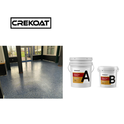 Rivestimento di pavimenti alifatici poliaspartico Solid Zero VOC Polymer Concreto Rivestimento