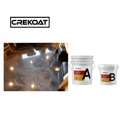 100% solidi roccia dura metallica epossidica solvente per rivestimento di pavimenti a base di 1 mm