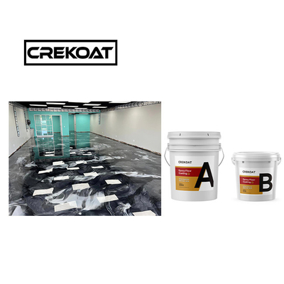 Casinò rivestimento di pavimenti in epossidico metallico bianco indurente resistente agli graffi