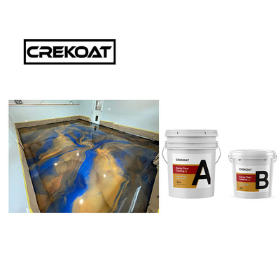 Rivestimento trasparente resistente agli UV senza cuciture / Rivestimento epossidico 3 mm puliziabile