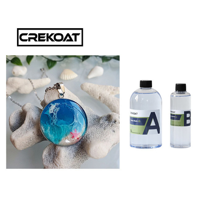 Crystal Clear Art Jewelry River presenta il graffio di bassa viscosità dell'epossiresina resiste a