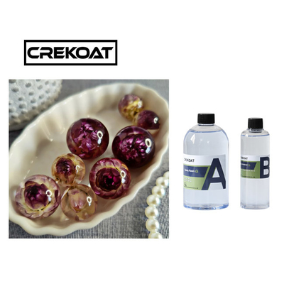 Crystal Clear Art Jewelry River presenta il graffio di bassa viscosità dell'epossiresina resiste a