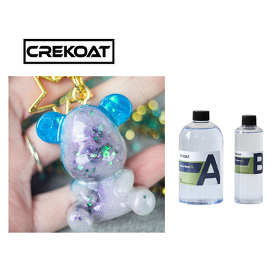Componente di vetro di Art Clear Epoxy Resin Two del piano d'appoggio dell'alto liquido di configurazione