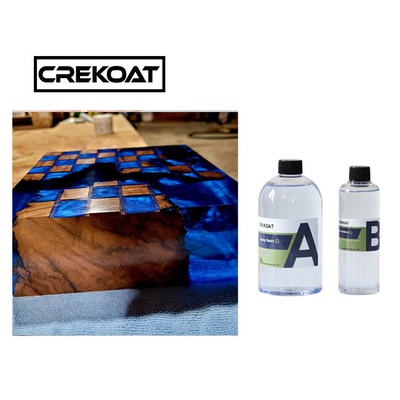 Componente di vetro di Art Clear Epoxy Resin Two del piano d'appoggio dell'alto liquido di configurazione