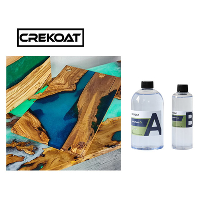 Componente di vetro di Art Clear Epoxy Resin Two del piano d'appoggio dell'alto liquido di configurazione