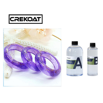 2 parti del commestibile di resina di Crystal Clear Casting Epoxy Art non infiammabile