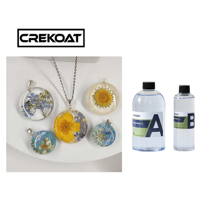 2 parti del commestibile di resina di Crystal Clear Casting Epoxy Art non infiammabile