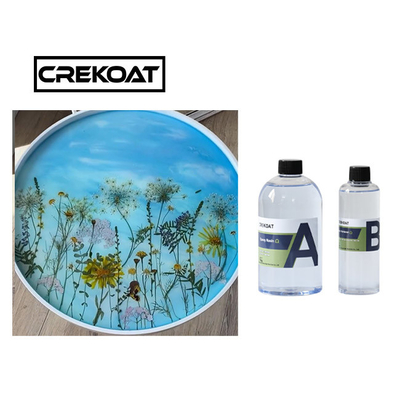 2 parti del commestibile di resina di Crystal Clear Casting Epoxy Art non infiammabile