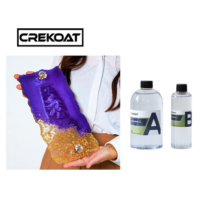 Alto auto di lucentezza che livella il piano d'appoggio dei gioielli di Crystal Clear Epoxy Resin For