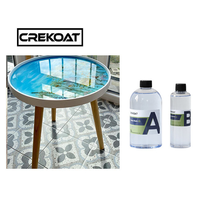 Chiara epossiresina fusa di alta lucentezza componente 2 per Art Bar Tables Tumbler