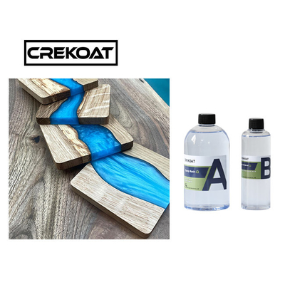 I mestieri fondenti profondi Crystal Clear Epoxy Art Resin resistono al graffio