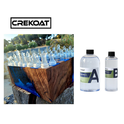 I mestieri fondenti profondi Crystal Clear Epoxy Art Resin resistono al graffio