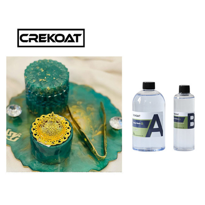 Crystal Clear Hardener Epoxy Resin per le barre Art Jewelry Casting da tavolo