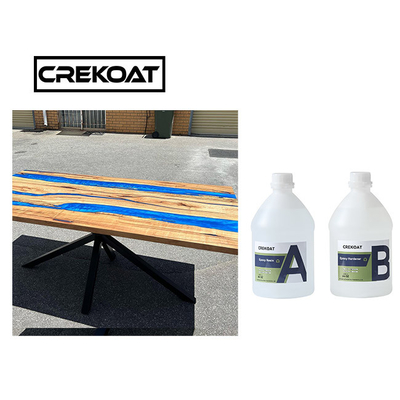 Resina di Crystal Clear Liquid Glass Epoxy per la colata della Tabella del fiume