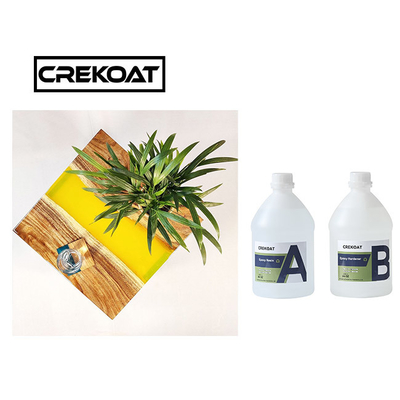 Resina di Crystal Clear Liquid Glass Epoxy per la colata della Tabella del fiume