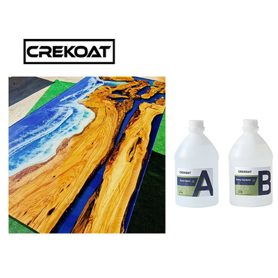 Epossiresina fondente Kit Art Clear Epoxy Resin MSDS delle Tabelle del fiume