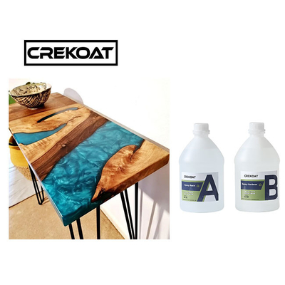 Alta lucentezza Crystal Clear Epoxy Resin Kit che fonde e che ricopre