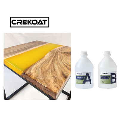 2/1 Ratio Kit di colata in resina epossidica chiara per tavolini fluviali
