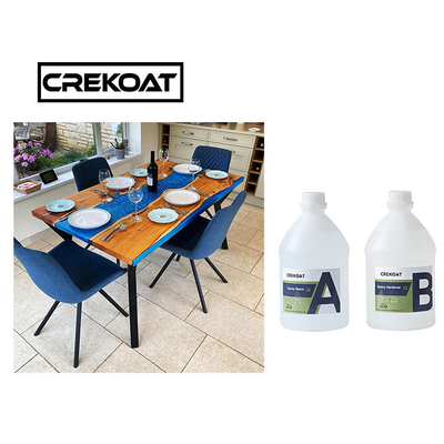 Il prodotto chimico resiste alla resina fusa profonda dura di Crystal Clear Epoxy Resin Rock per la Tabella