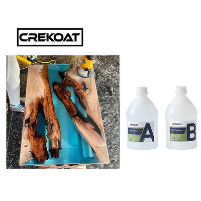 1,5 galloni Kit Epoxy Casting Resin Voc Crystal Clear Epoxy libero