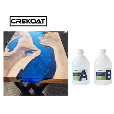 1,5 galloni Kit Epoxy Casting Resin Voc Crystal Clear Epoxy libero