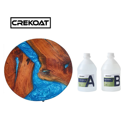 Vetro giallo di legno impermeabile di Crystal Clear Epoxy Resin For anti come rivestimento