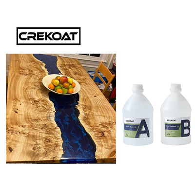 Vetro giallo di legno impermeabile di Crystal Clear Epoxy Resin For anti come rivestimento