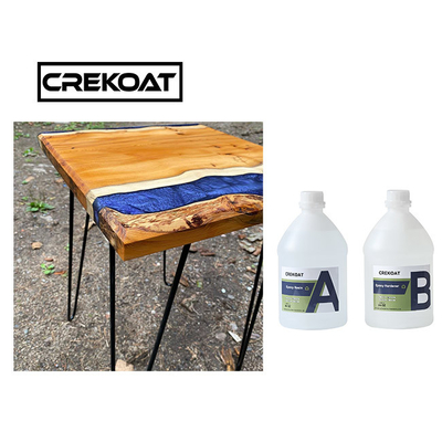 Vetro giallo di legno impermeabile di Crystal Clear Epoxy Resin For anti come rivestimento