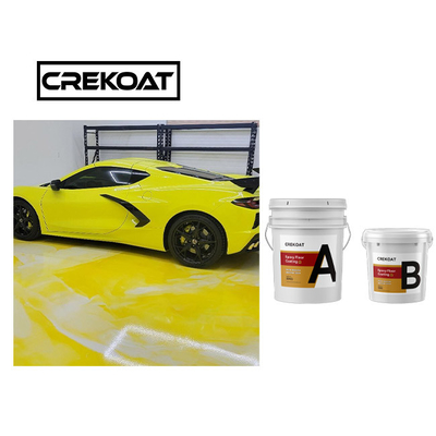 Velocemente non asciugare pavimento metallico dell'epossiresina della bolla che ricopre Pearl White