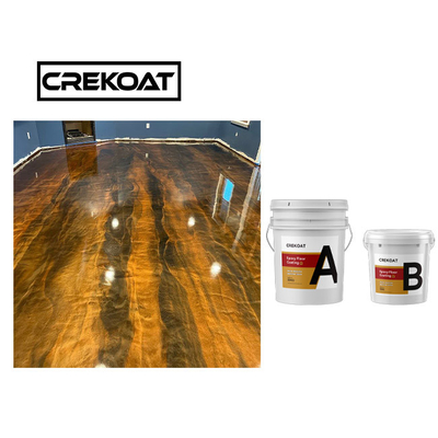 Pavimento di calcestruzzo metallico dell'epossiresina resistente UV 3d non tossico