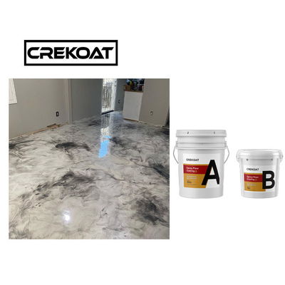 Il controsoffitto a resina epossidica metallico durevole del rivestimento del pavimento impermeabilizza resistente UV