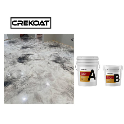 Chiaro rivestimento a resina epossidica dell'epossiresina impermeabile additiva metallica