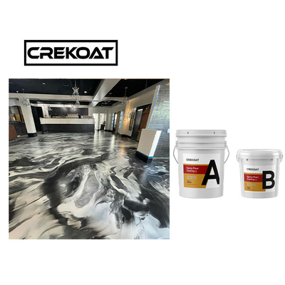 Chiaro rivestimento a resina epossidica dell'epossiresina impermeabile additiva metallica