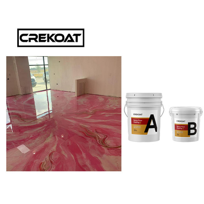Chiaro rivestimento a resina epossidica dell'epossiresina impermeabile additiva metallica