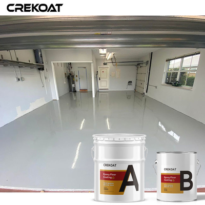 I rivestimenti decorativi solidi del pavimento del garage di 100% su lucidano l'epossiresina trasparente