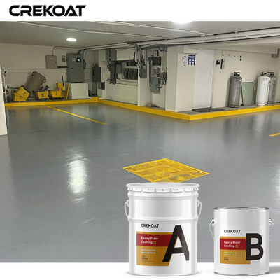 Retail Resilience Industrial Epoxy Floor Coating per negozi ad alto traffico