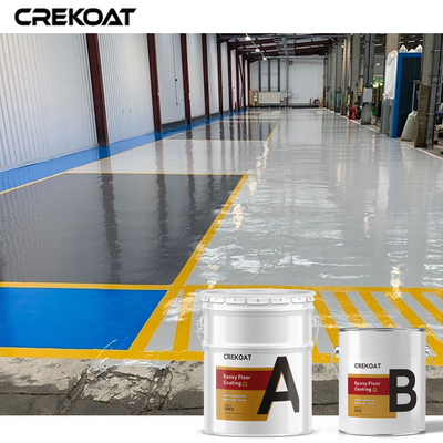 Epossiresina concreta colorata senza cuciture della pittura del pavimento che pavimenta gli anti prodotti chimici di slittamento