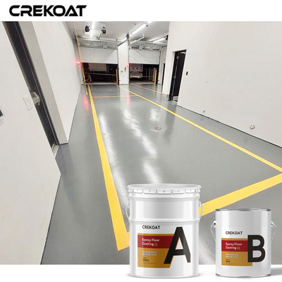 Anti pavimentazione concreta lucida statica dell'epossiresina della pittura del pavimento resistente all'uso