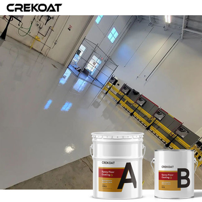 Rivestimento a resina epossidica a base d'acqua versatile del pavimento per microbico dei substrati delle tegole di cemento armato anti