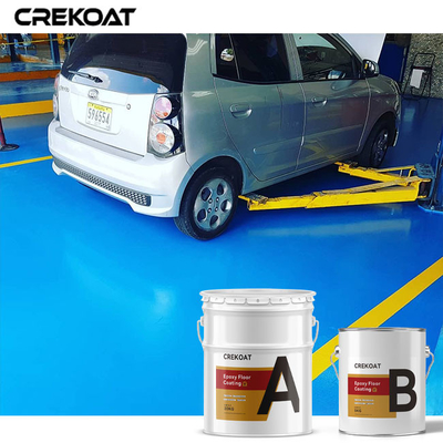 Installazione veloce Rivestimento di pavimenti industriali epoxi ad alto lucido Minimizzazione del tempo di fermo per le imprese
