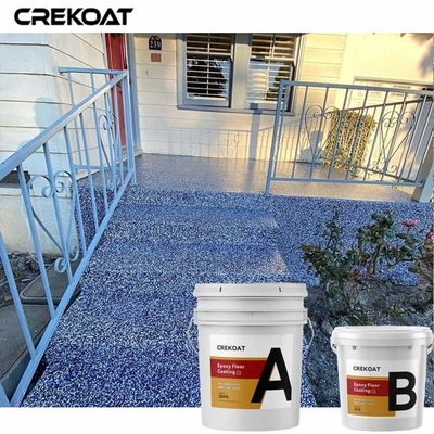I fiocchi del vinile impermeabilizzano il rivestimento del pavimento dell'epossiresina con la lucentezza Matte Urethane Topcoat