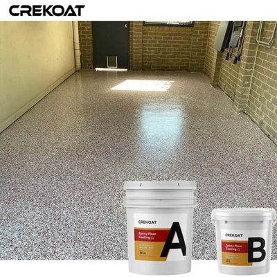 Rivestimento decorativo del pavimento dell'epossiresina dei terrazzi dei garage con i multi fiocchi di colore