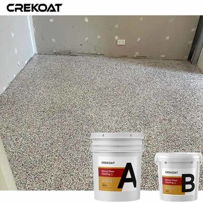 Rivestimento decorativo del pavimento dell'epossiresina dei terrazzi dei garage con i multi fiocchi di colore