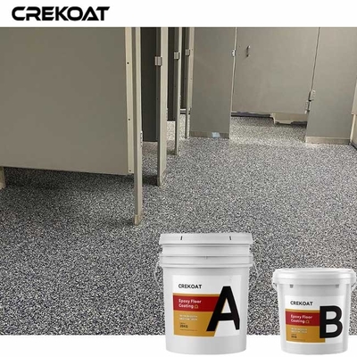 Rivestimento decorativo del pavimento dell'epossiresina dei terrazzi dei garage con i multi fiocchi di colore