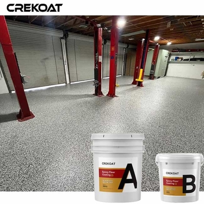 Protezione di slittamento della pittura concreta dell'epossiresina del fiocco anti per la pavimentazione del garage